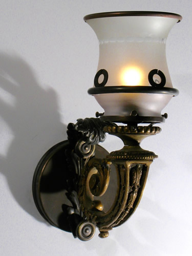 E.F.Caldwell Quality Bronze Sconces